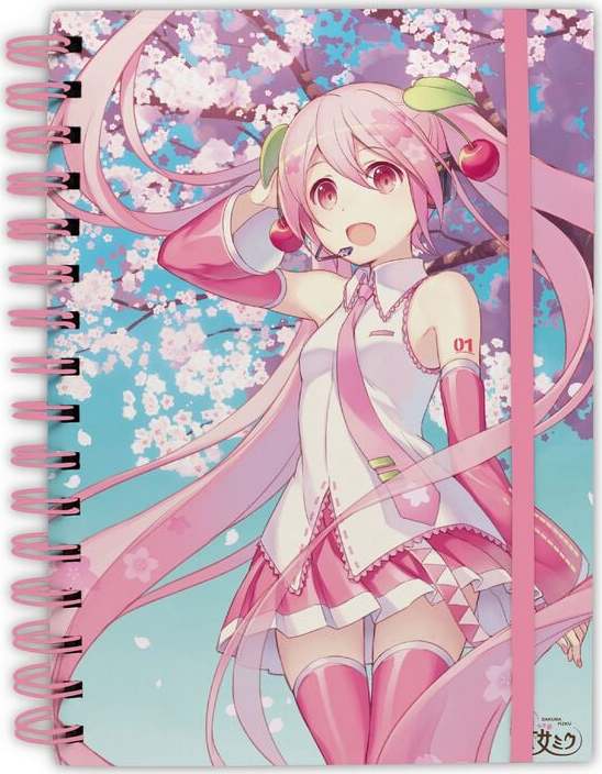 Hatsune Miku Cherry Blossom Notes vícebarevný
