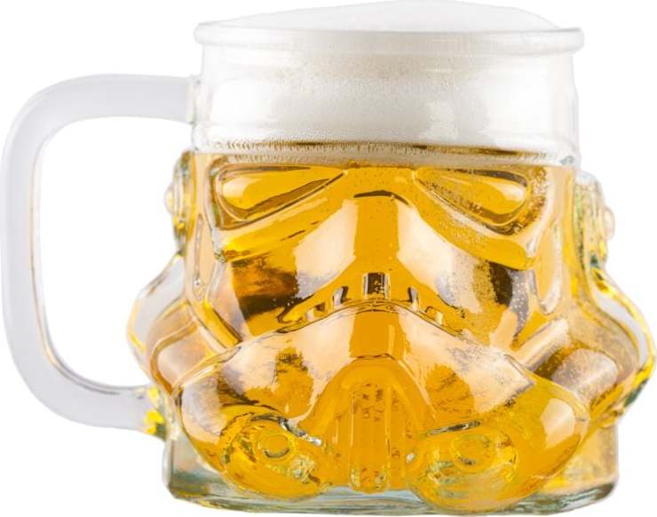 Original Stormtrooper Bierglas pivní sklenice transparentní