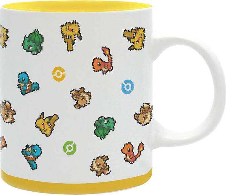 Pokémon Pixel Art Hrnek vícebarevný