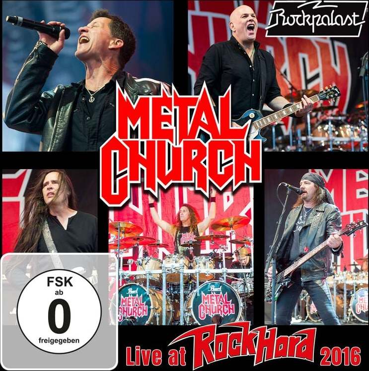 Metal Church Live at Rock Hard 2016 CD & DVD standard