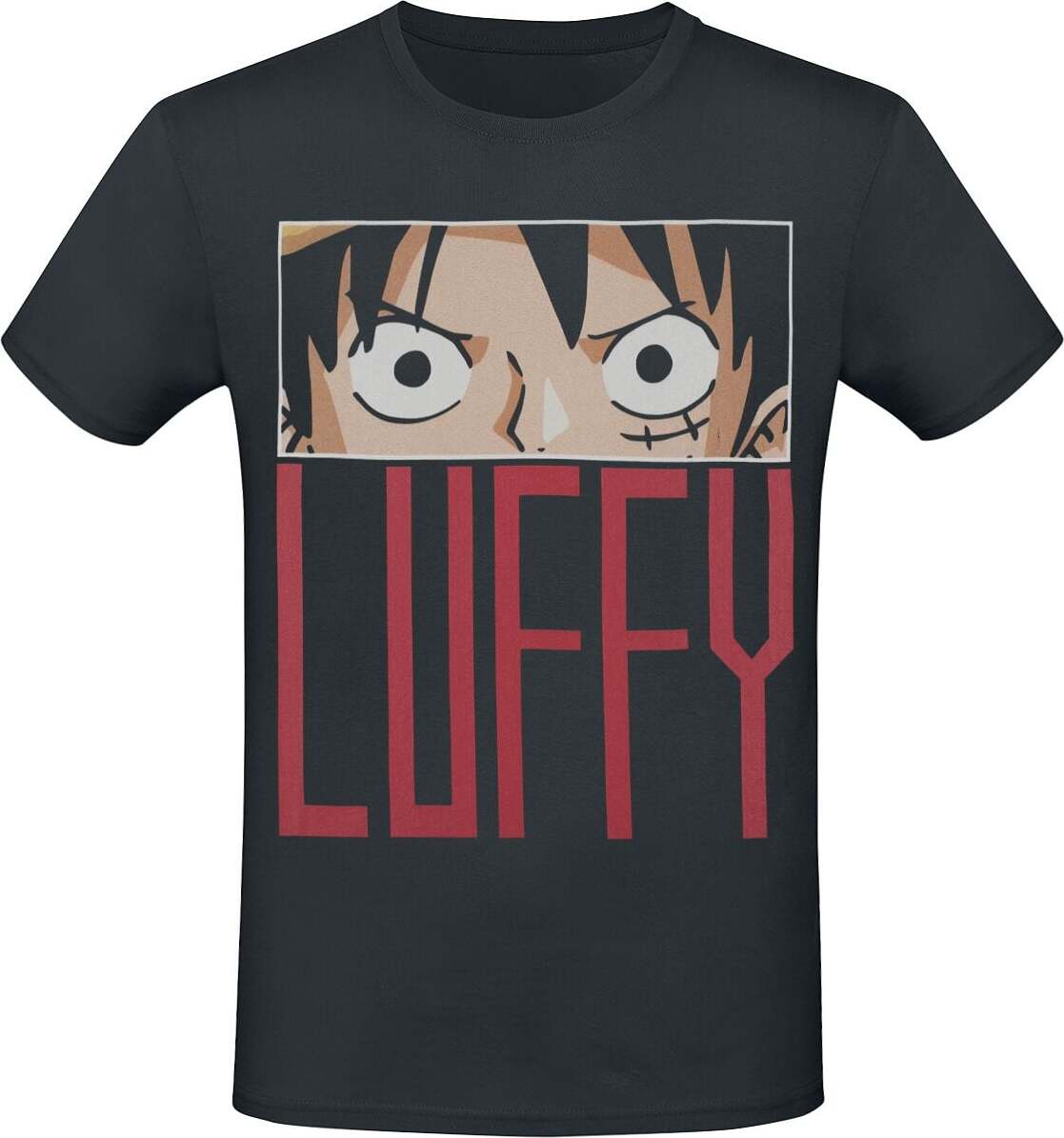 One Piece Ruffy - Eyes Tričko černá