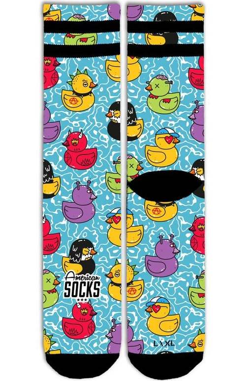 Ponožky American Tub Duck - Mid High Ponožky vícebarevný