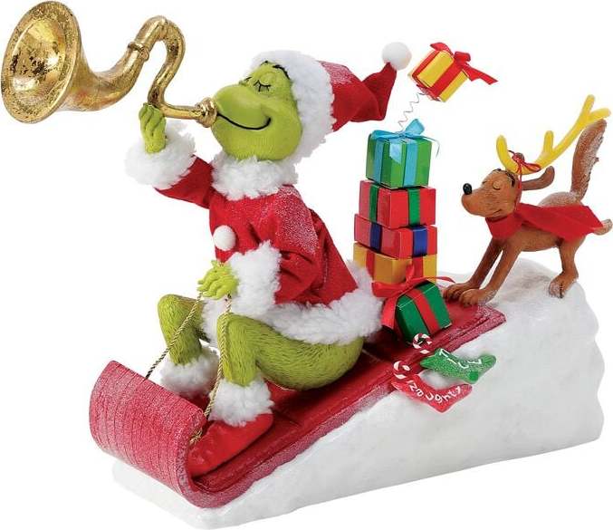 The Grinch Here comes the Grinch Sberatelská postava vícebarevný