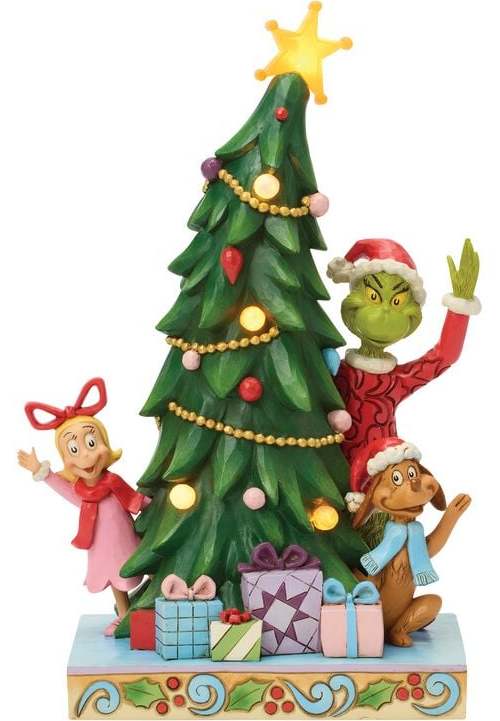 The Grinch Figurka Grinch, Max a Cindy-Lou od Jima Shore Sberatelská postava vícebarevný