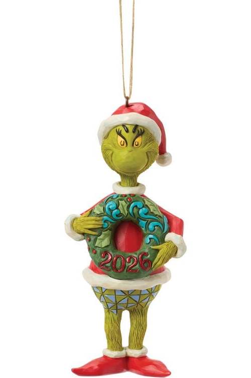 Der Grinch Figurka Grinch od Jima Shore Vánocní ozdoba - koule standard