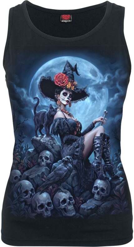 Spiral Night Of The Dead Dámský top černá