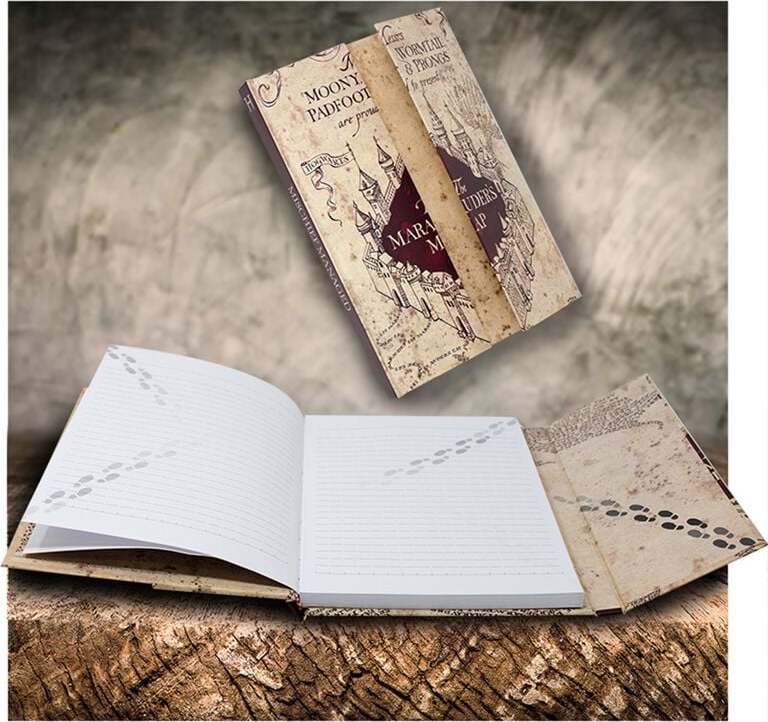 Harry Potter Marauder's Map Notes vícebarevný