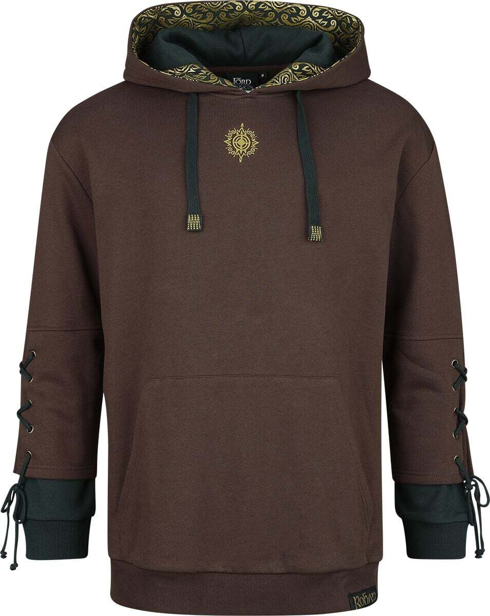 Pán prstenů Kapuzenpullover Rohirrim - Oversize Mikina s kapucí hnědá