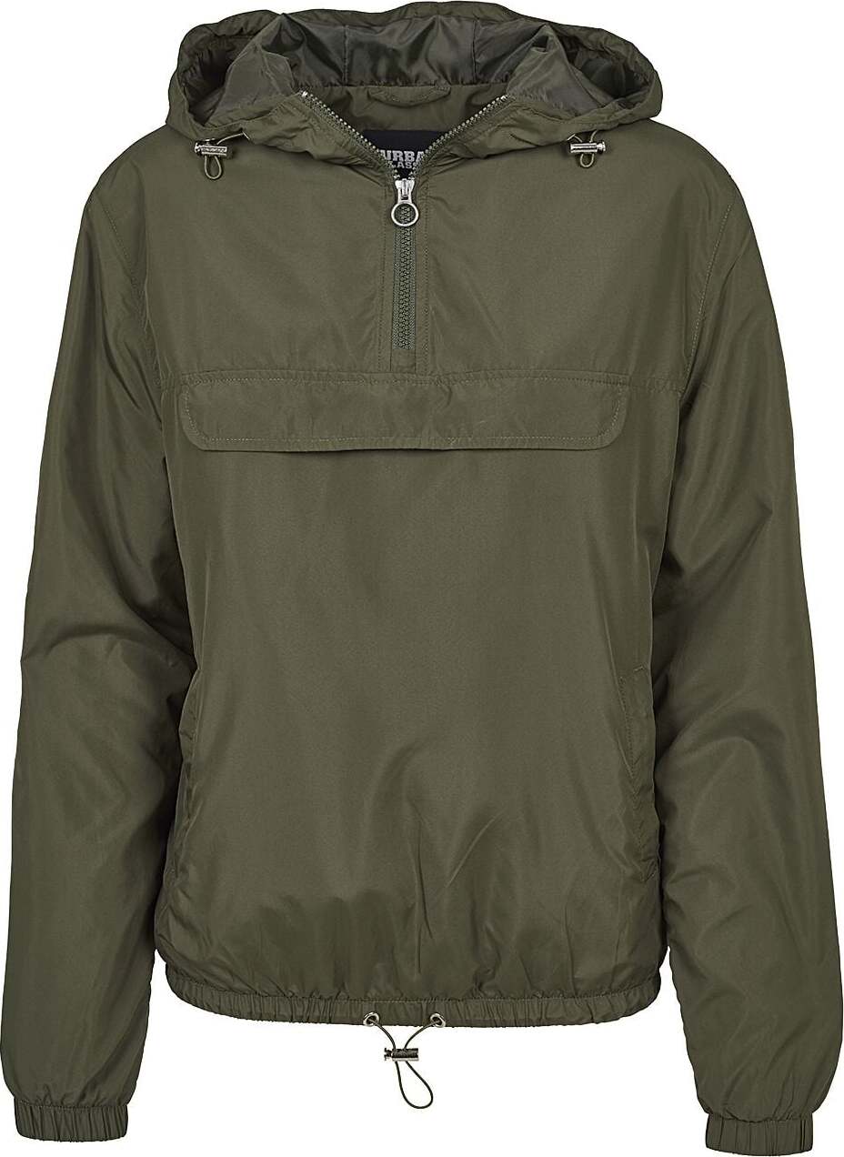 Urban Classics Dámská Basic bunda Dámská vetrovka olivová