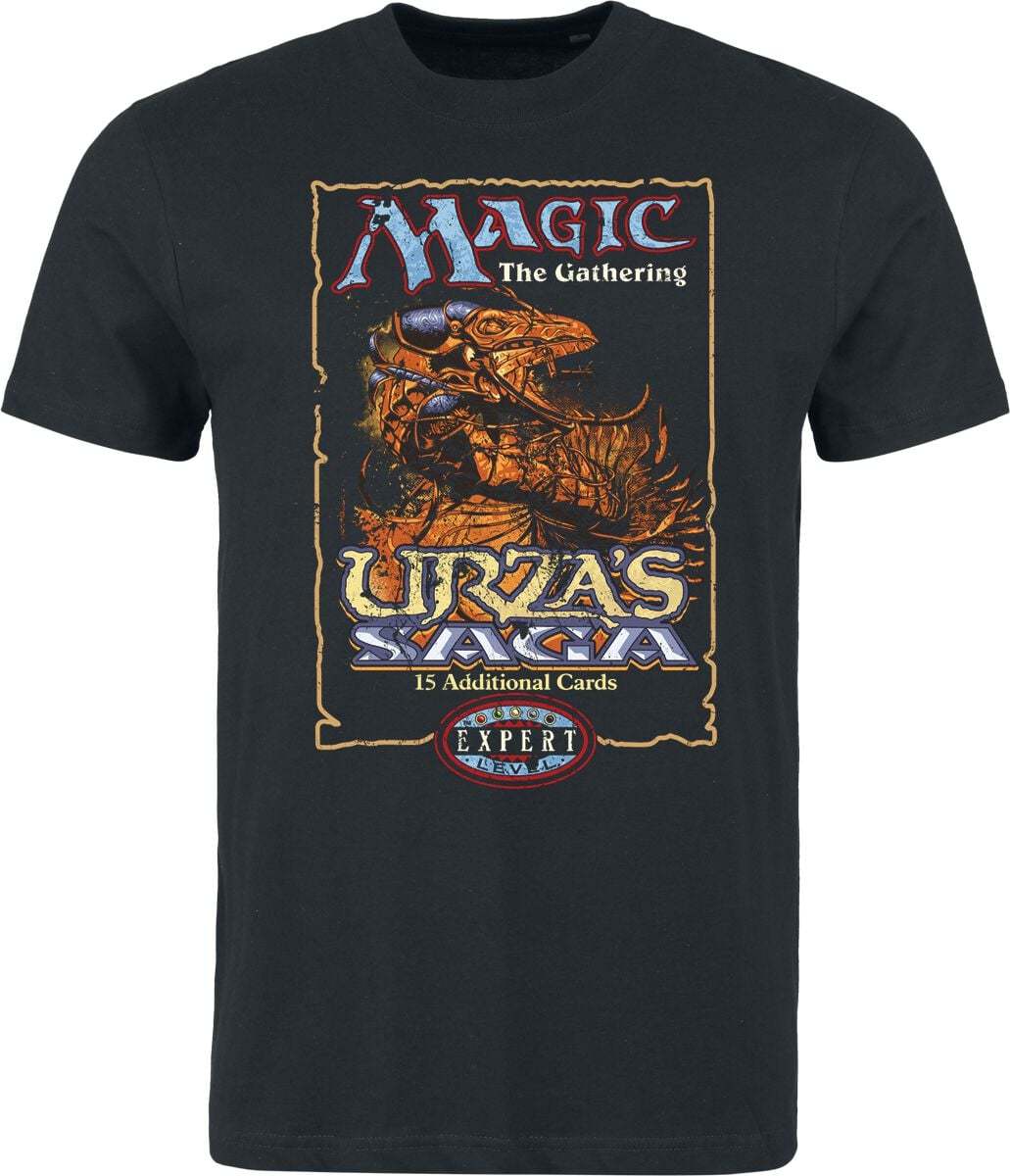 Magic: The Gathering Dragon - Heavyweight Tričko černá