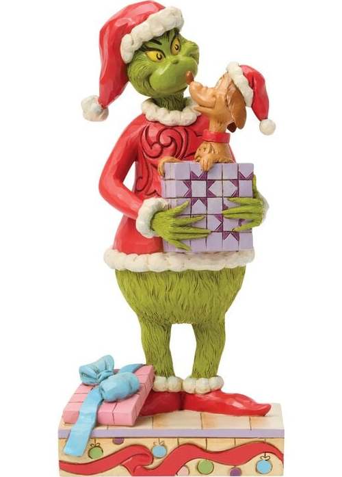 The Grinch Figurka Grinch a Max od Jima Shore Sberatelská postava vícebarevný
