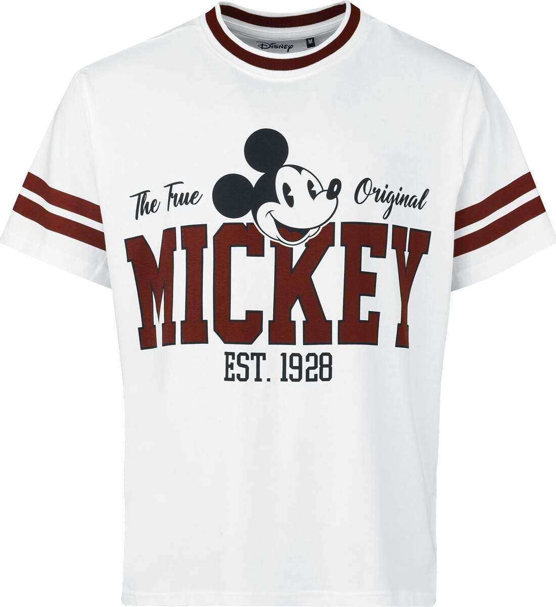 Mickey & Minnie Mouse True Original M. Mouse - Oversize Tričko bílá