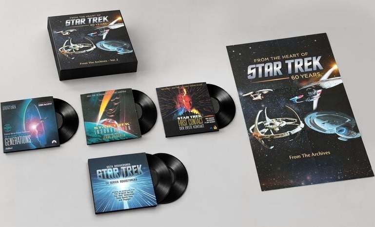 Star Trek Star Trek: From the Heart of Star Trek (60 Years) 5-LP BOX standard