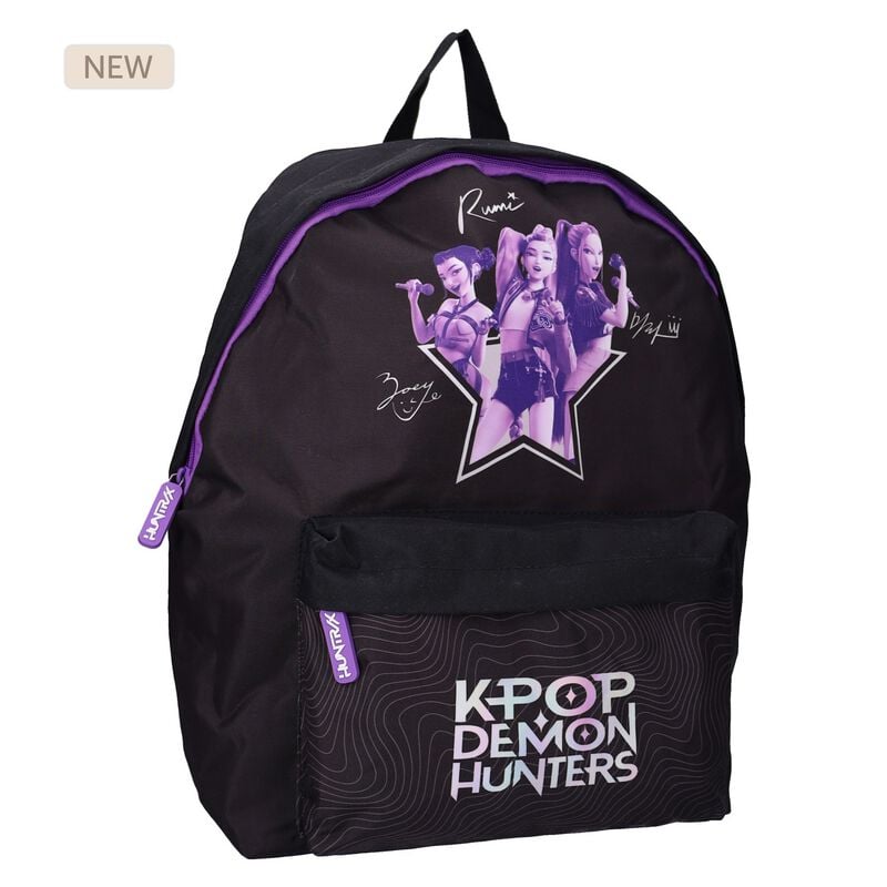 KPop Demon Hunters Shadow Beats Batoh cerná/šeríková