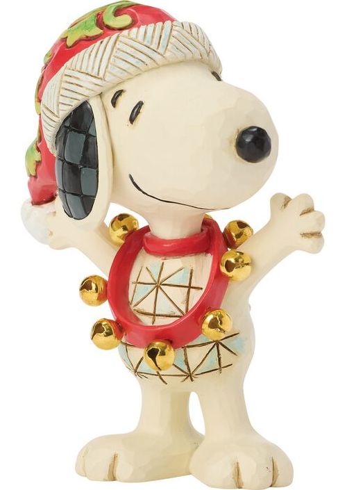 Peanuts Figurka Snoopy s rolničkami Sberatelská postava vícebarevný