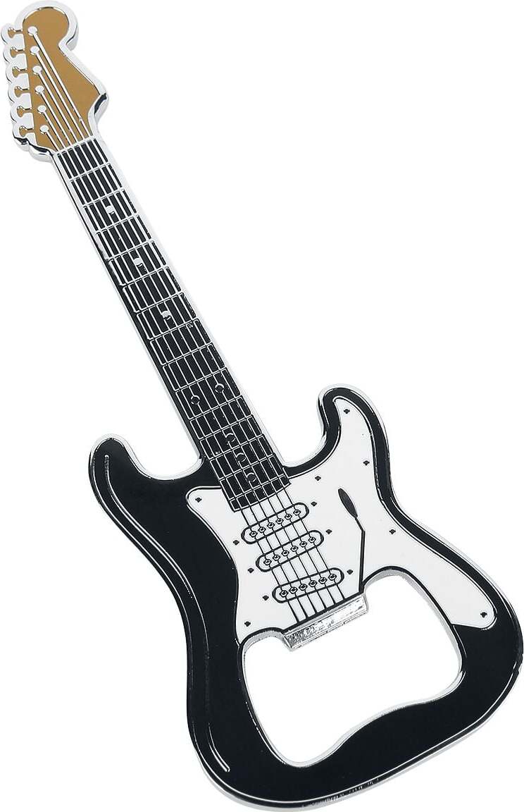 Otvírák na láhve Guitar Classic Black Otvírák na láhve standard
