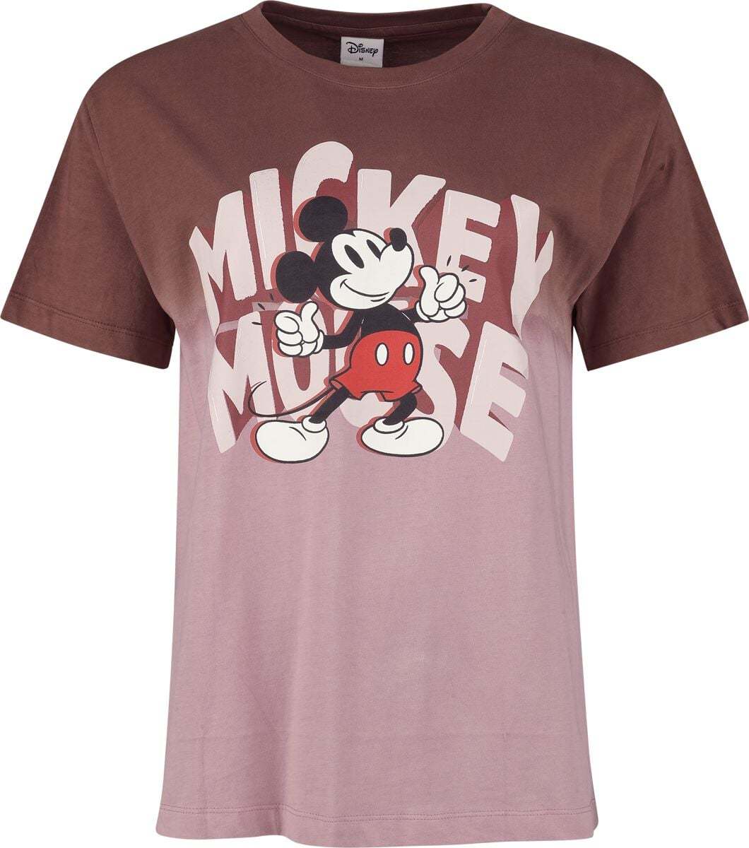 Mickey & Minnie Mouse Tye And Dye Dámské tričko vícebarevný