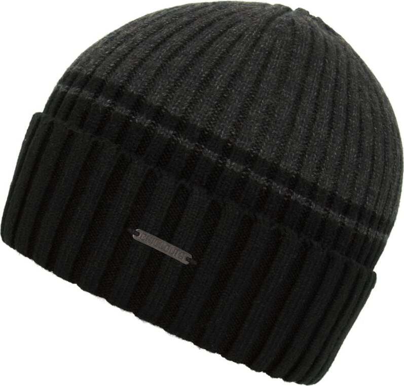 Chillouts Malik Hat Beanie čepice tmave šedá/cerná