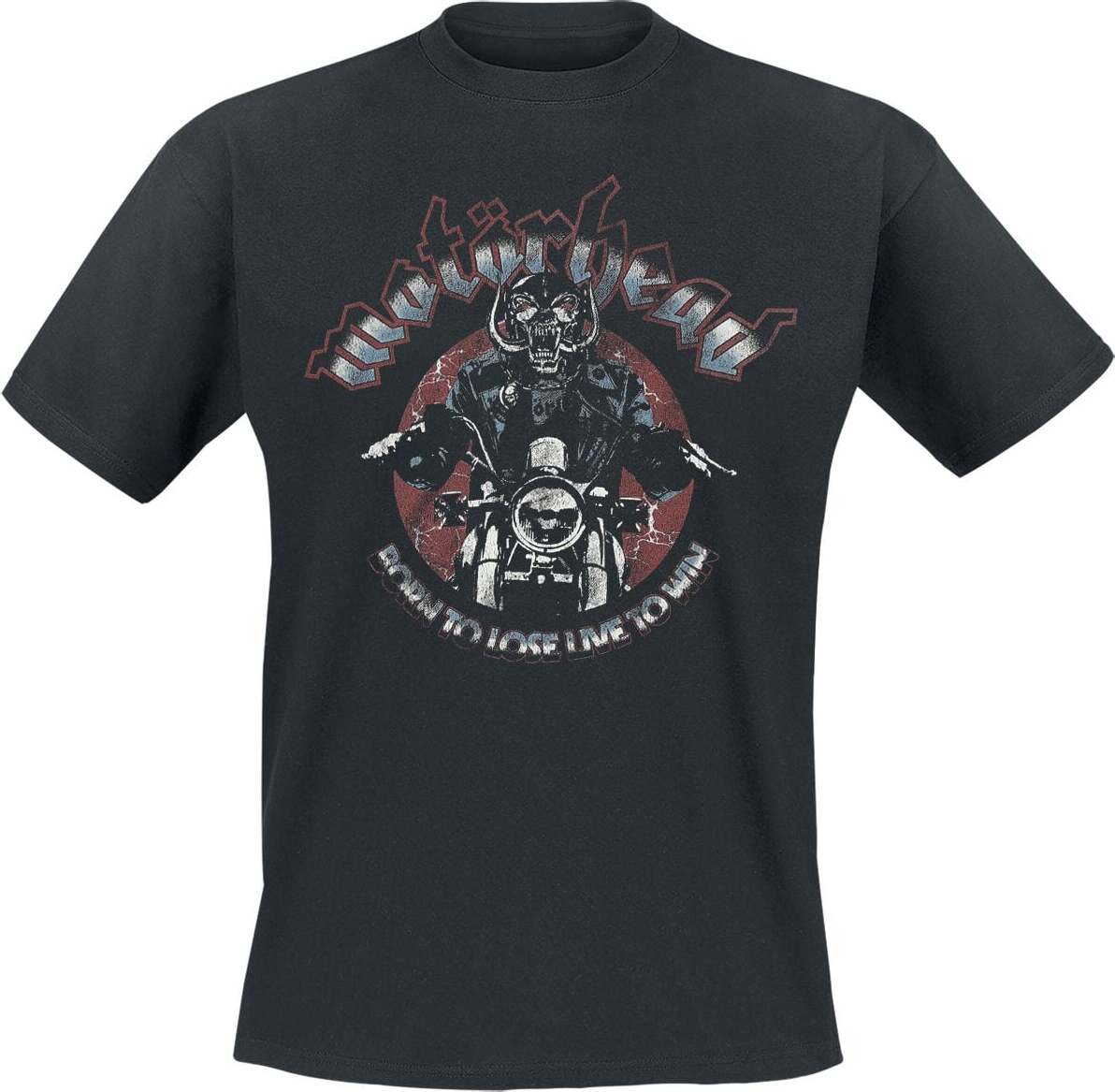 Motörhead Motorcycle Tričko černá
