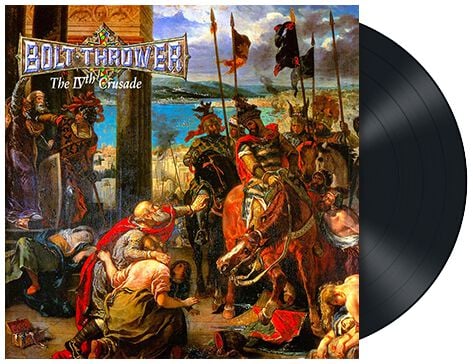Bolt Thrower The IVth crusade LP černá