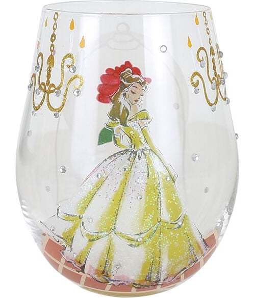 Kráska a zvíře Choose to Dream (Belle) Stemless Glass by Lolita sklenicka vícebarevný