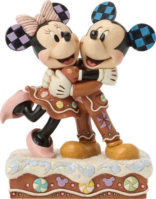 Mickey & Minnie Mouse Sugarcoated Sweethearts (Mickey and Minnie Gingerbread) Sberatelská postava vícebarevný