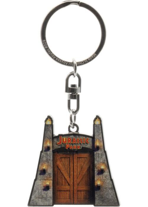 Jurassic Park Gates Klíčenka standard