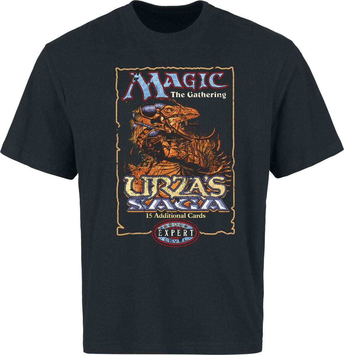 Magic: The Gathering Oversized tričko Dragon Tričko černá