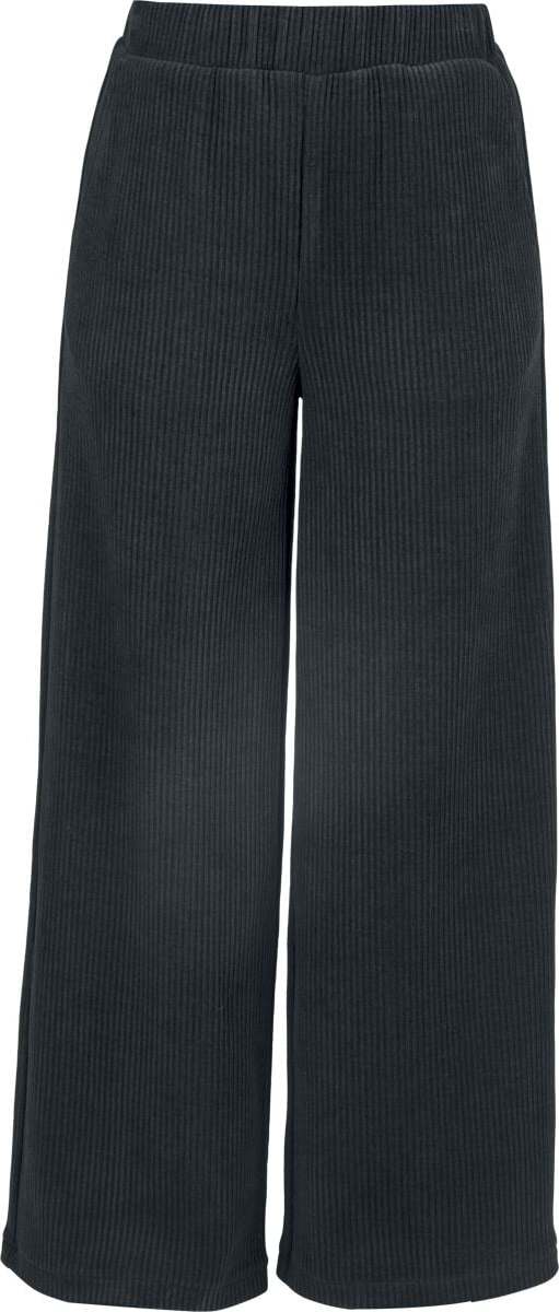 Black Premium by EMP Essential - Wide Leg Corduroy Pants Dámské kalhoty černá
