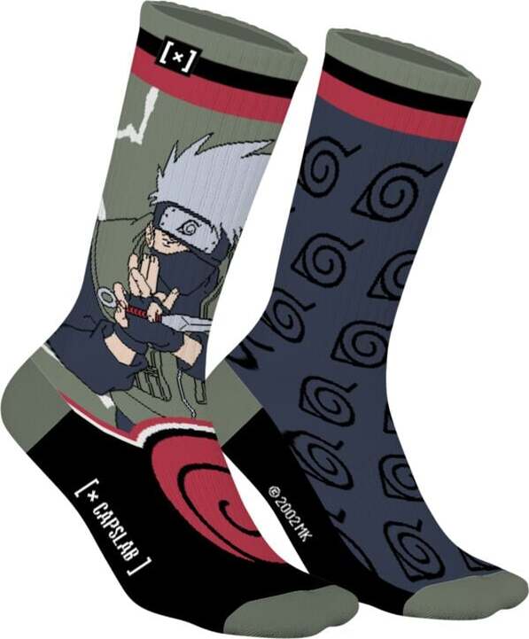 Naruto CAPSLAB - Kakashi Ponožky vícebarevný