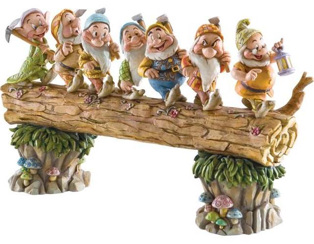 Sněhurka a sedm trpaslíků Homeward Bound Seven Dwarfs Sberatelská postava vícebarevný