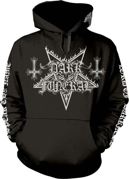 Dark Funeral The secrets of the black art Mikina s kapucí černá
