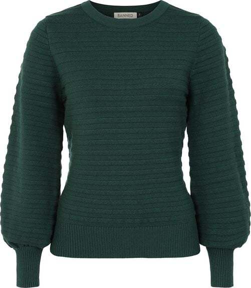 Banned Alternative CARLA JULY JUMPER Dámská mikina zelená