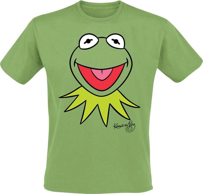 The Muppets Kermit The Frog Tričko zelená