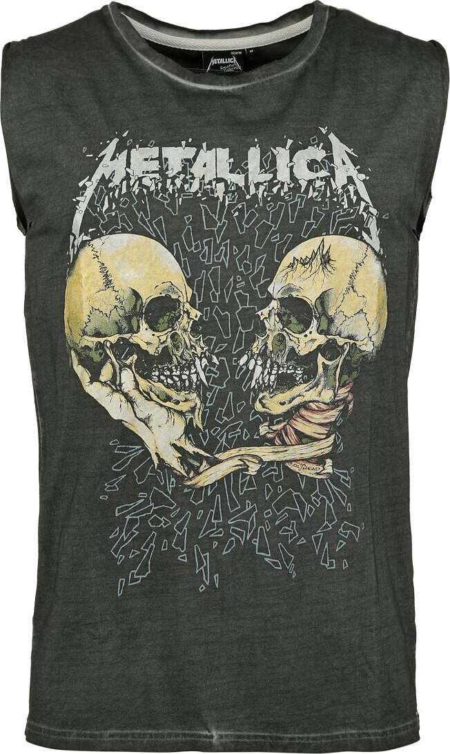 Metallica EMP Signature Collection Tank top tmavě šedá