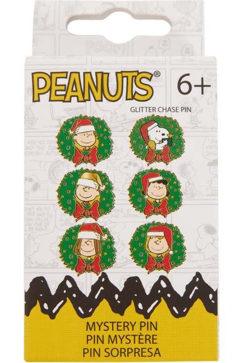 Peanuts Odznak Loungefly - Mystery Blind Box Odznak vícebarevný