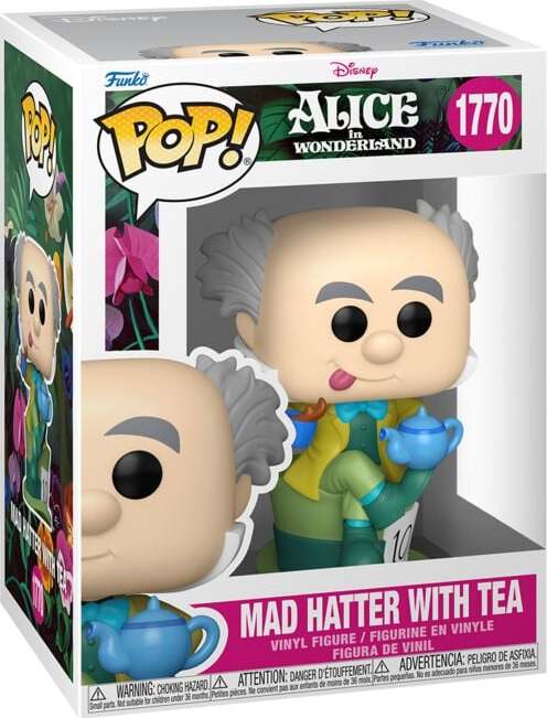 Alice in Wonderland Vinylová figurka č.1770 Mad Hatter with tea Sberatelská postava standard