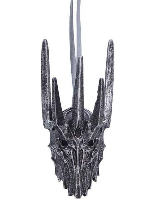 Pán prstenů Nemesis Now - Helmet Of Sauron Vánocní ozdoba - koule standard