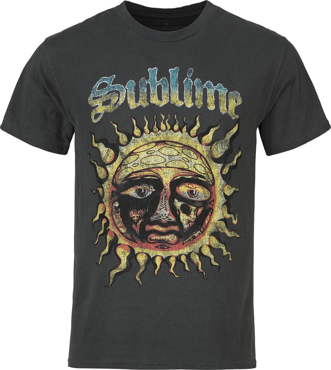 Sublime Opie Ortiz Logo Tričko černá