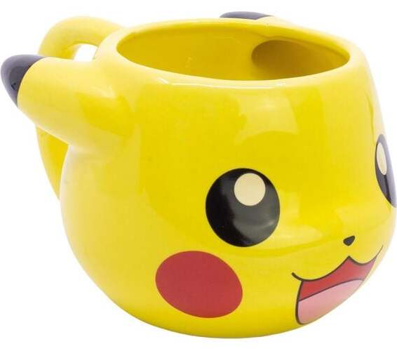 Pokémon Pikachu 3D Hrnek vícebarevný