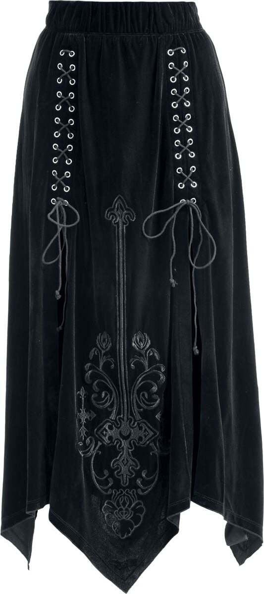 Gothicana by EMP Countess Bathory Sukně černá