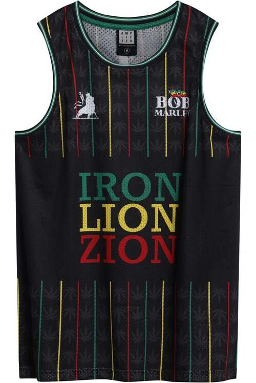 Bob Marley Amplified Collection - Bob Marley B Ball Tank top vícebarevný