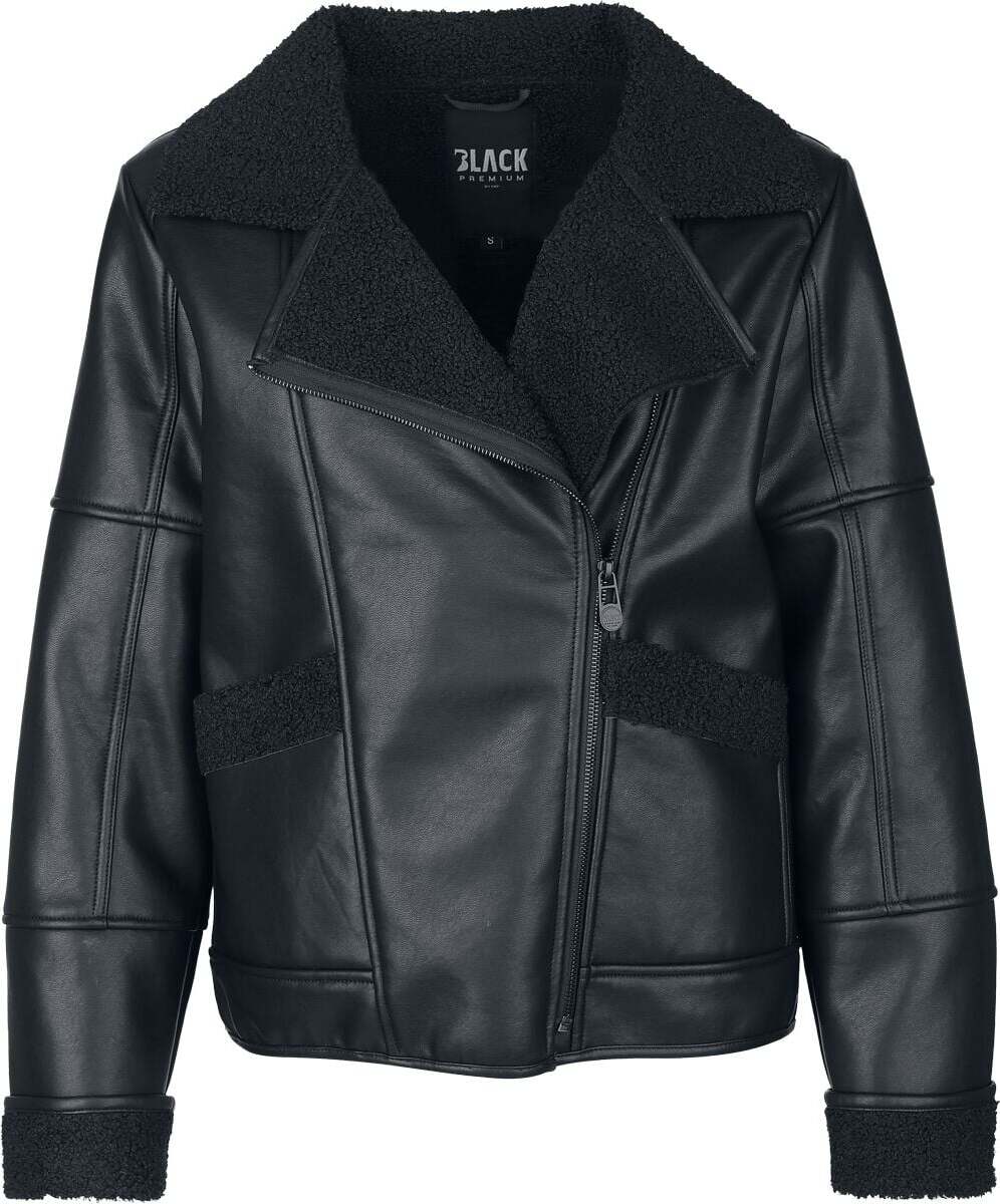 Black Premium by EMP Legíny z imitace kůže Essential Dámská bunda černá