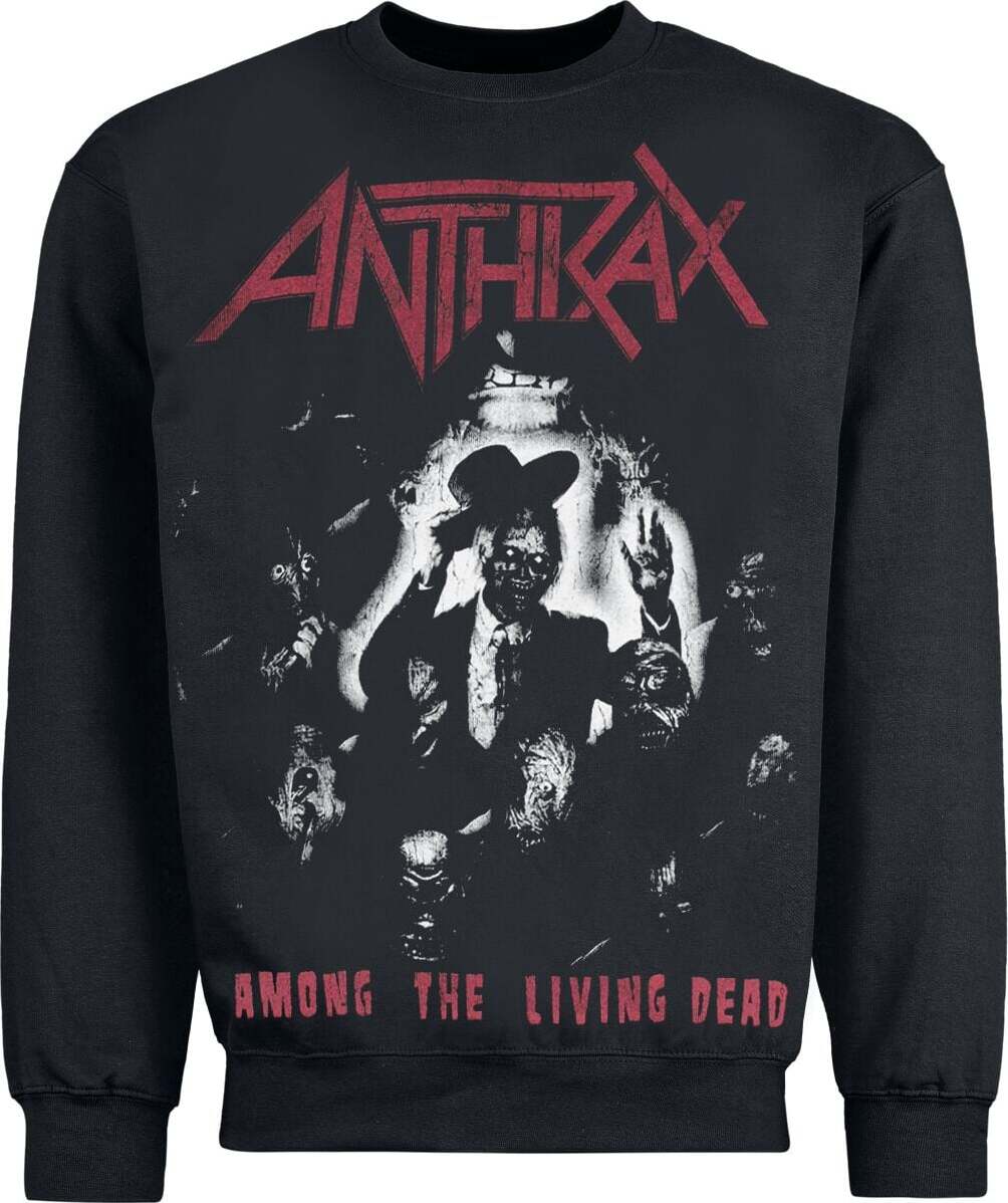 Anthrax Living Dead Mikina černá