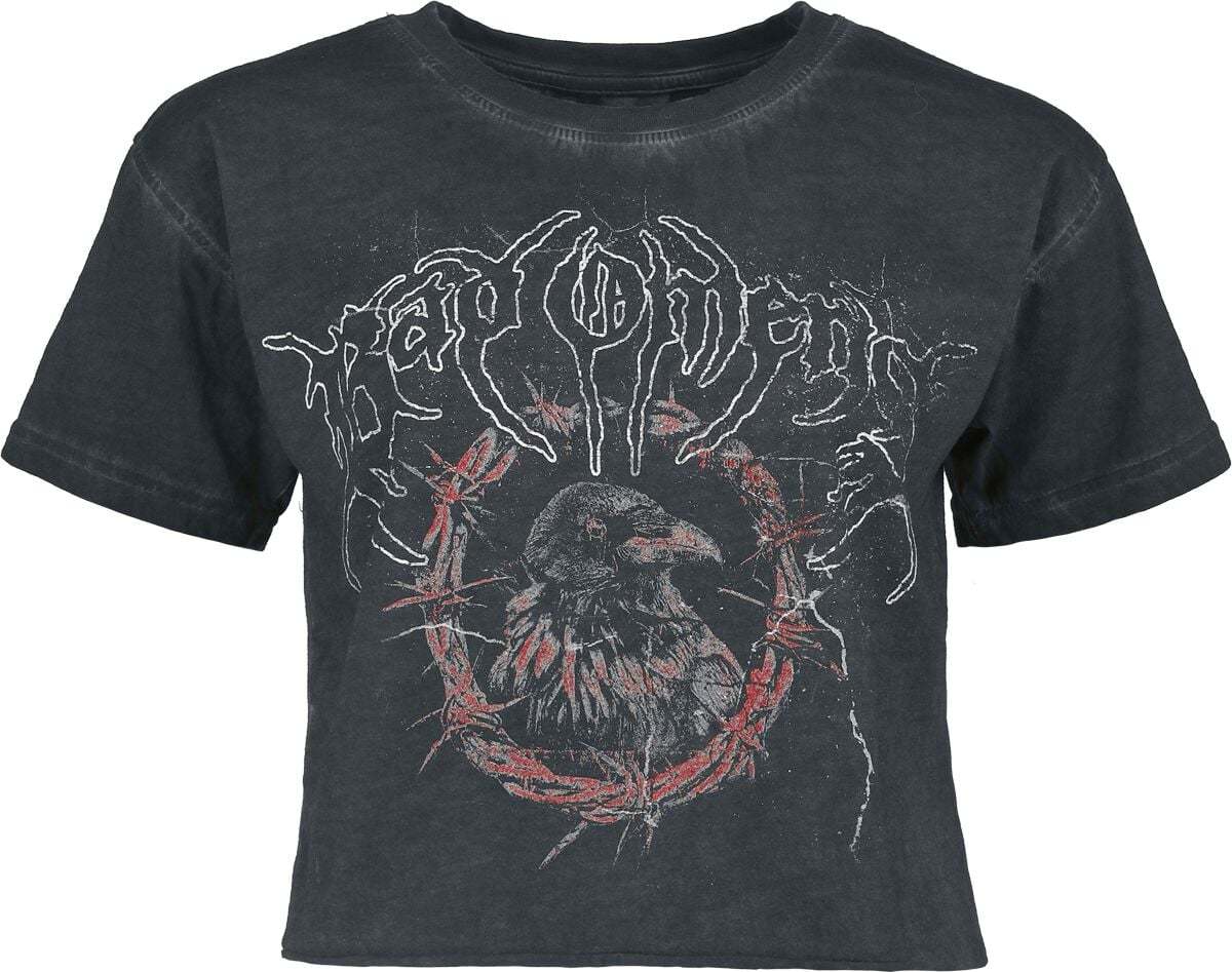 Bad Omens Draugr Crow Dámské tričko antracitová