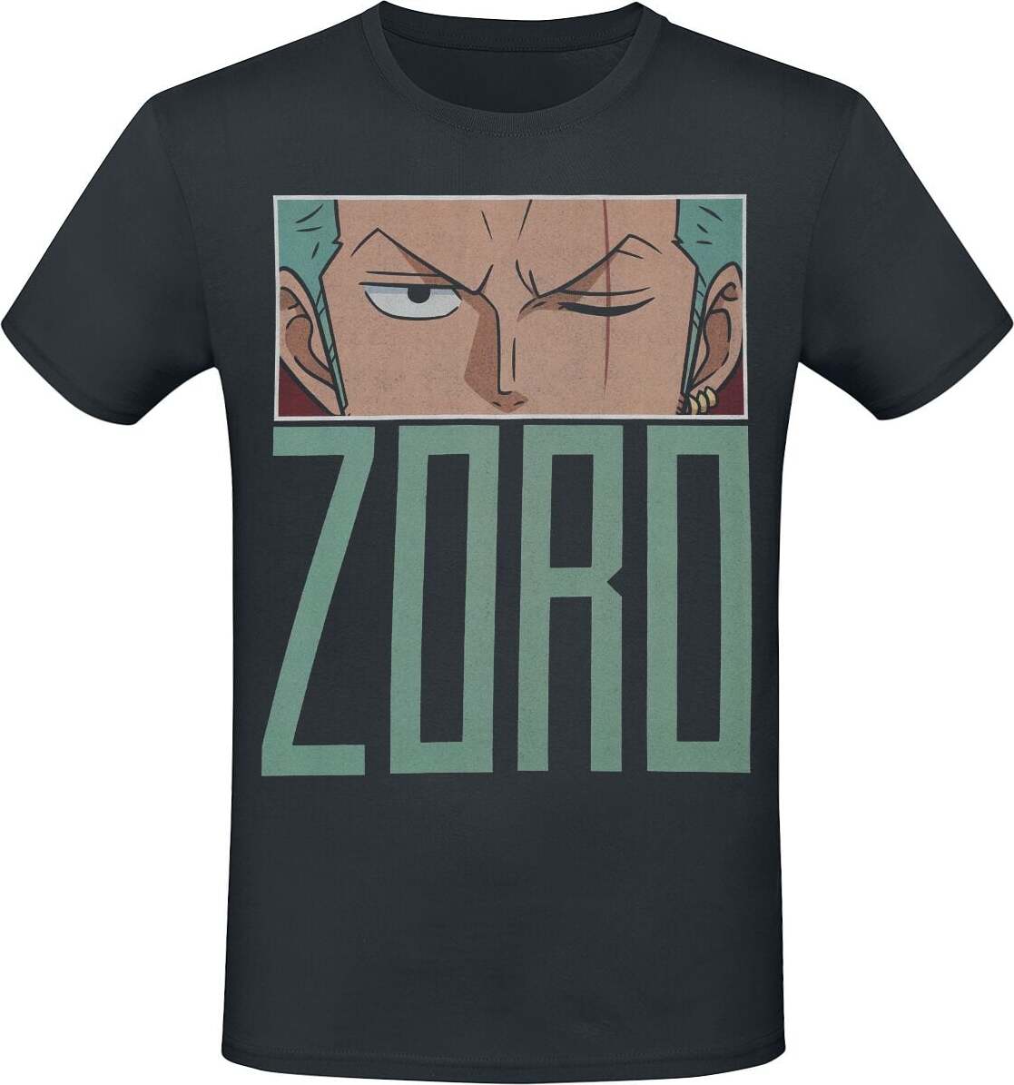 One Piece Zoro - Eyes Tričko černá