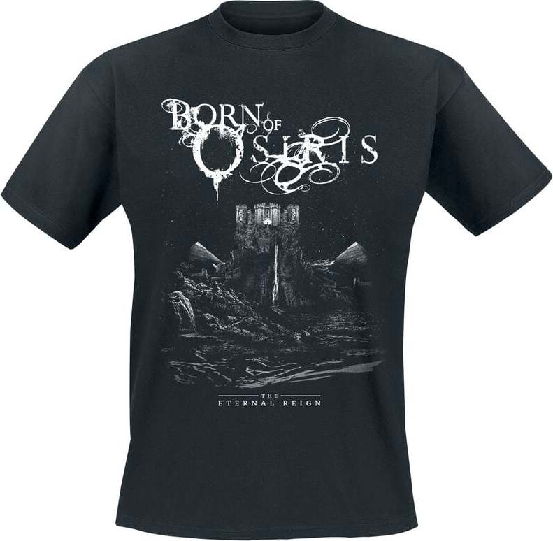 Born Of Osiris The eternal reign Tričko černá