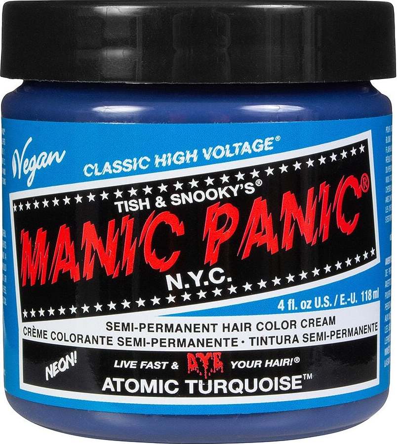 Manic Panic Atomic Turquoise - Classic barva na vlasy tyrkysová