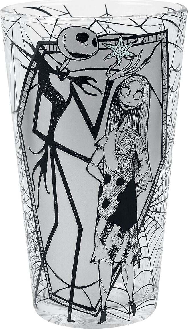 The Nightmare Before Christmas Jack & Sally sklenicka standard
