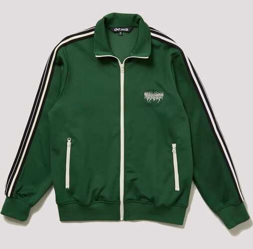 Chet Rock Bronx Track Top Green Tepláková bunda zelená